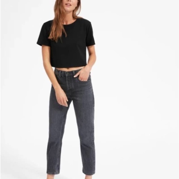 Everlane The Cotton Crop Black Size Small - Picture 14 of 14